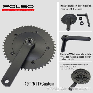 Integrated Crank Set 48-51T Fixie Chainwheel